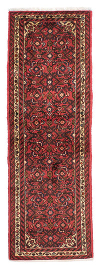 Alfombra de pasillo Alfombra persa - Nómada - 190 x 67 cm - rojo oscuro