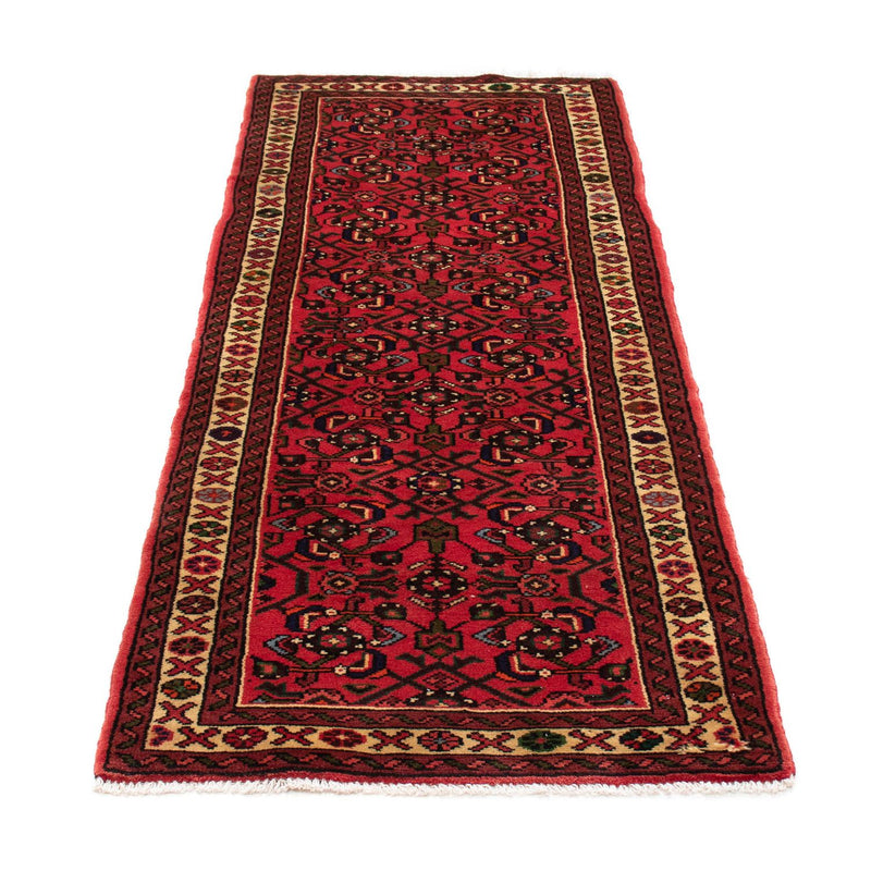 Alfombra de pasillo Alfombra persa - Nómada - 200 x 70 cm - rojo oscuro