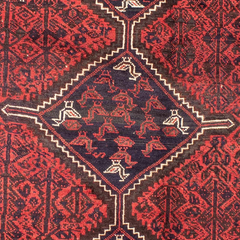 Alfombra persa - Nómada - 290 x 210 cm - rojo claro