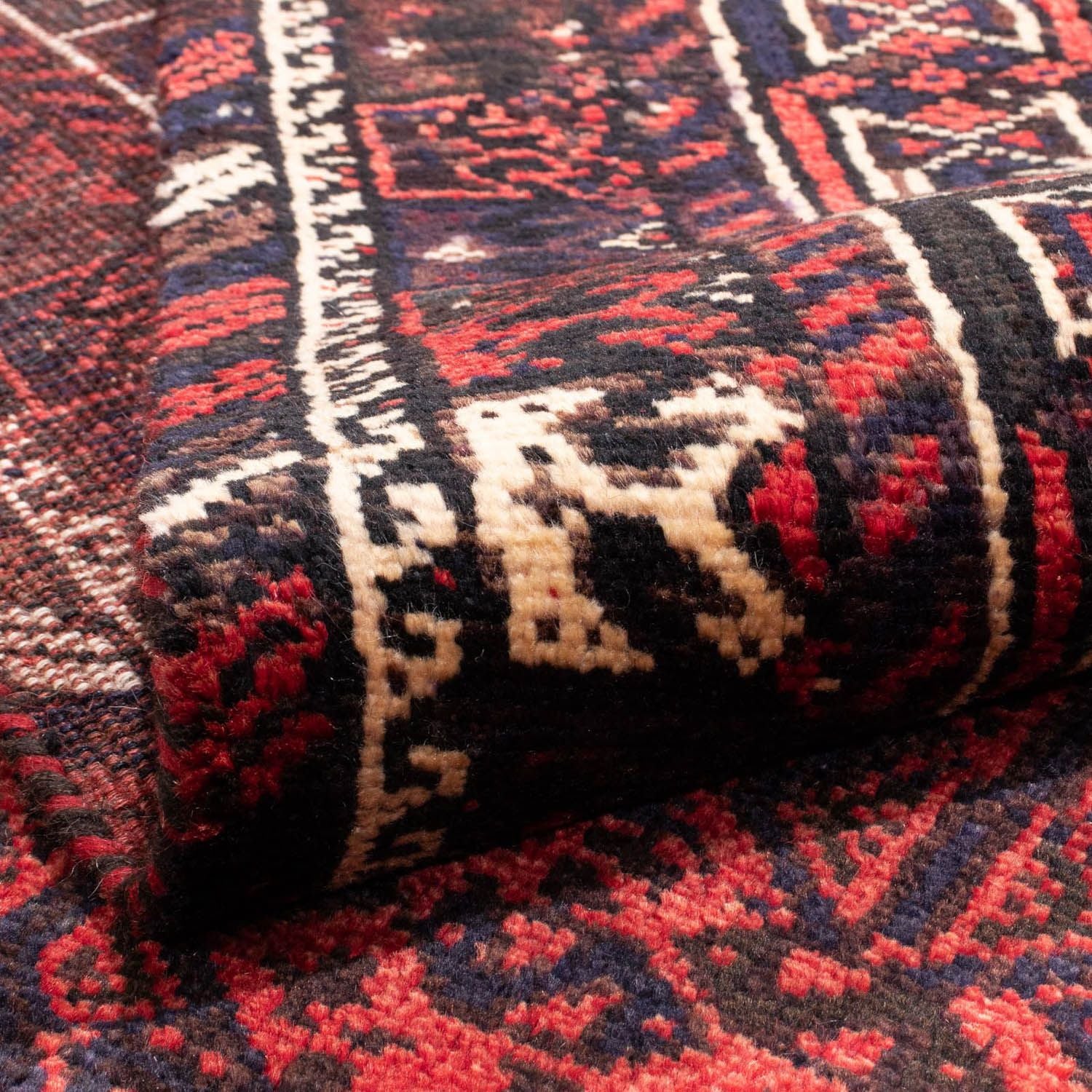 Alfombra persa - Nómada - 290 x 210 cm - rojo claro