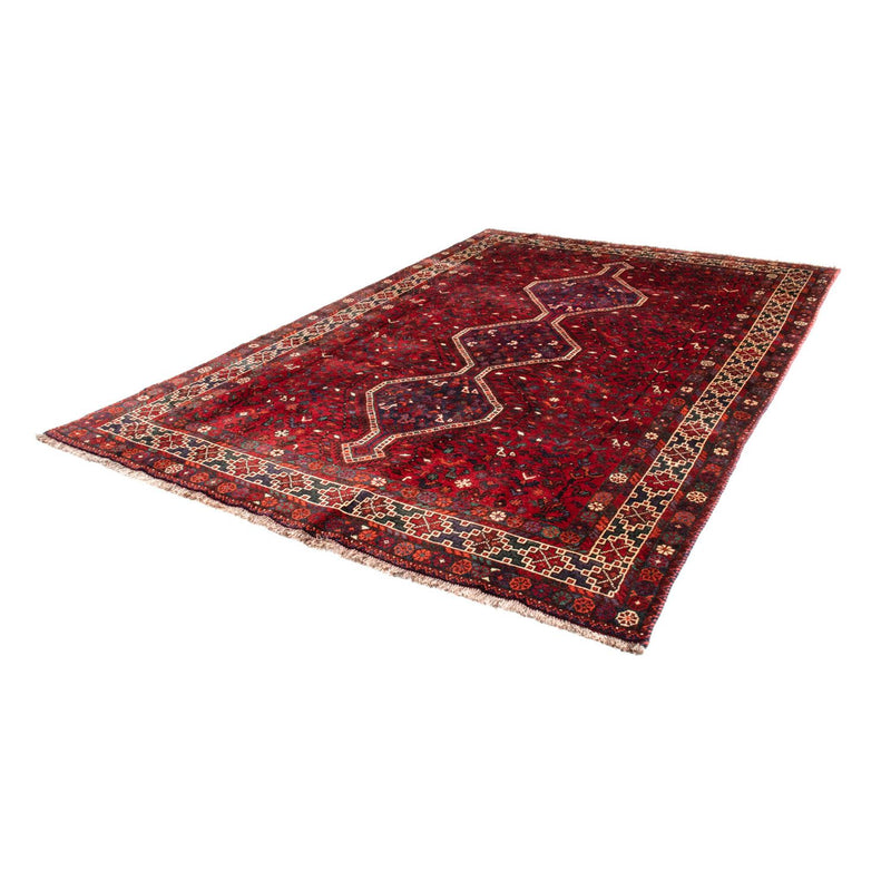 Alfombra persa - Nómada - 300 x 208 cm - rojo oscuro