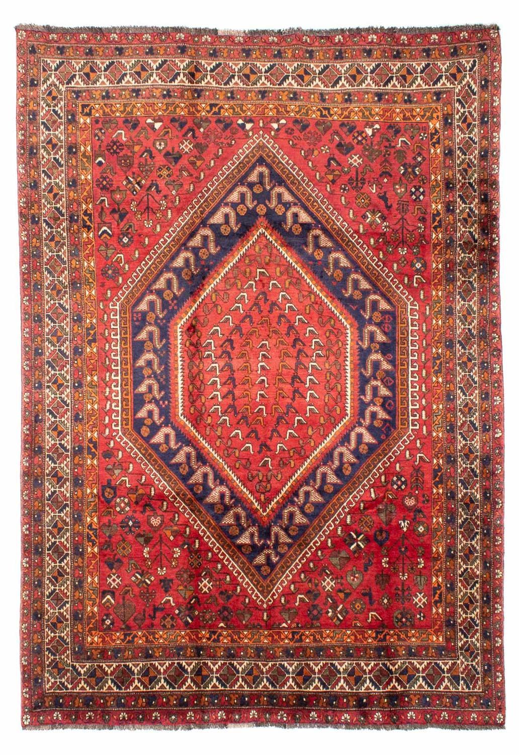 Alfombra persa - Nómada - 298 x 207 cm - rojo