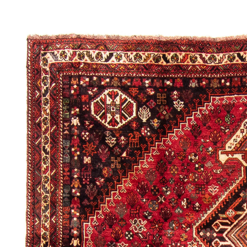 Alfombra persa - Nómada - 330 x 240 cm - rojo oscuro