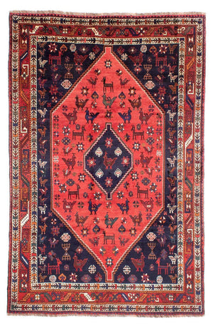 Alfombra persa - Nómada - 300 x 200 cm - rojo