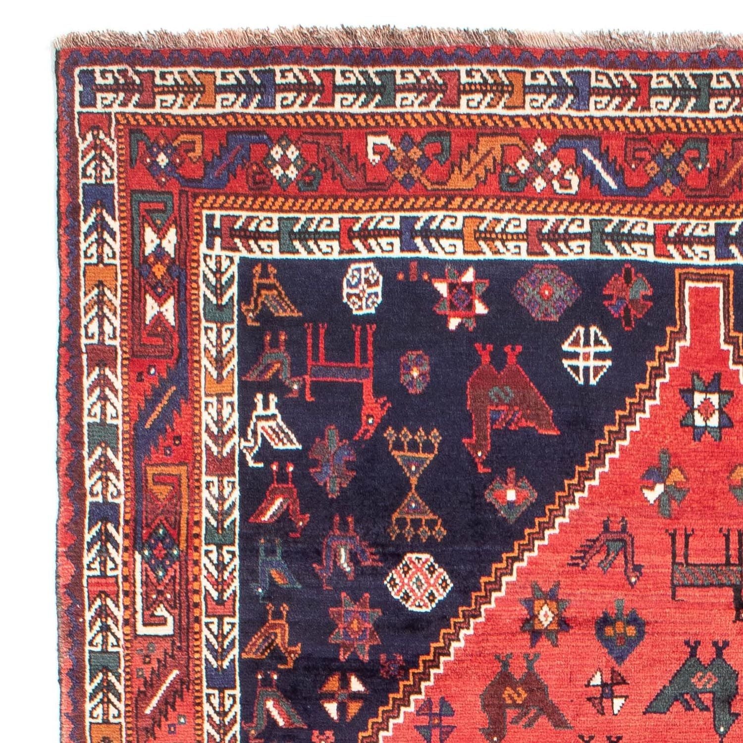 Alfombra persa - Nómada - 300 x 200 cm - rojo