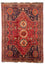 Alfombra persa - Nómada - 260 x 193 cm - rojo