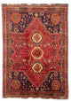 Shiraz Alfombra 260x193cm - Alfombra persa