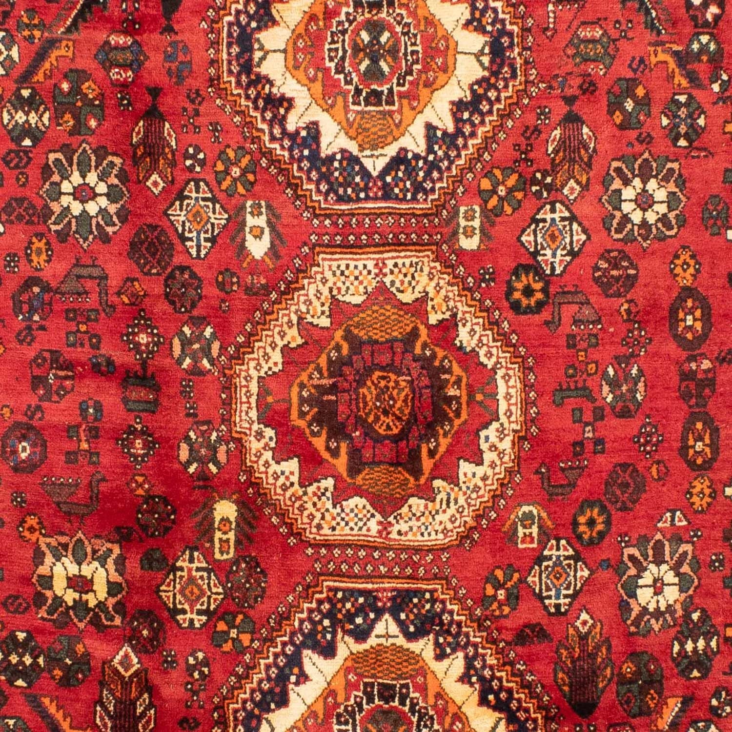 Alfombra persa - Nómada - 260 x 193 cm - rojo