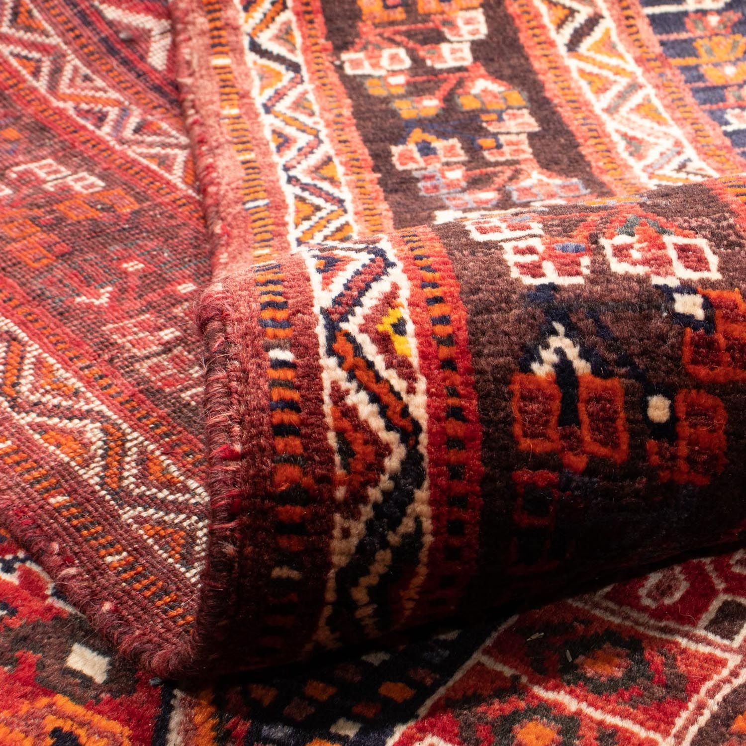 Alfombra persa - Nómada - 260 x 193 cm - rojo