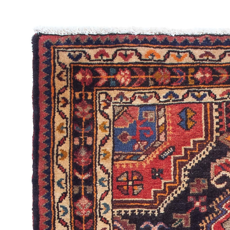Alfombra persa - Nómada - 130 x 85 cm - azul oscuro