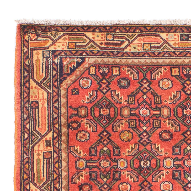 Alfombra persa - Nómada - 155 x 100 cm - rojo claro