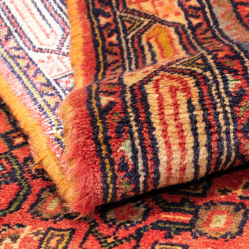 Alfombra persa - Nómada - 155 x 100 cm - rojo claro