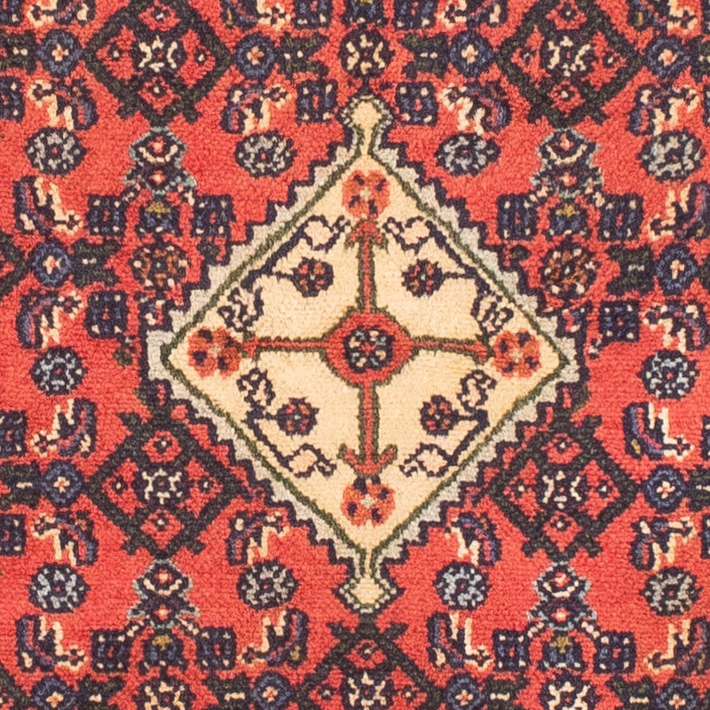 Alfombra persa - Nómada - 150 x 98 cm - rojo claro