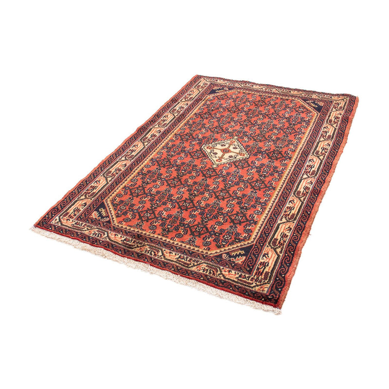 Alfombra persa - Nómada - 150 x 98 cm - rojo claro