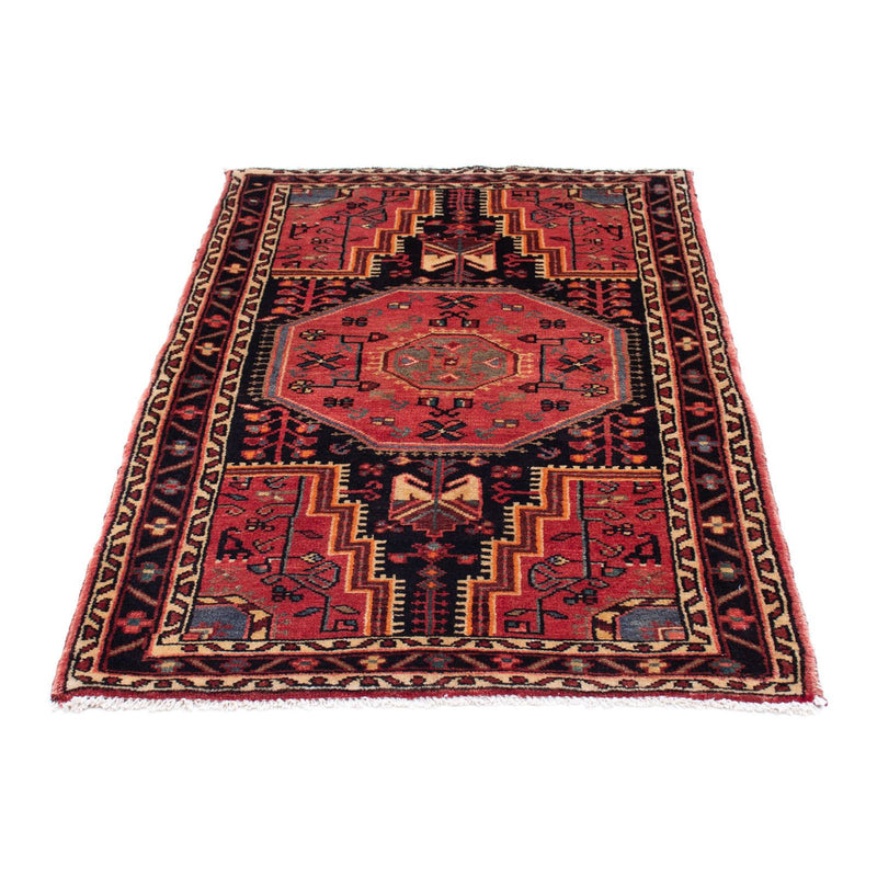 Alfombra persa - Nómada - 135 x 90 cm - azul oscuro