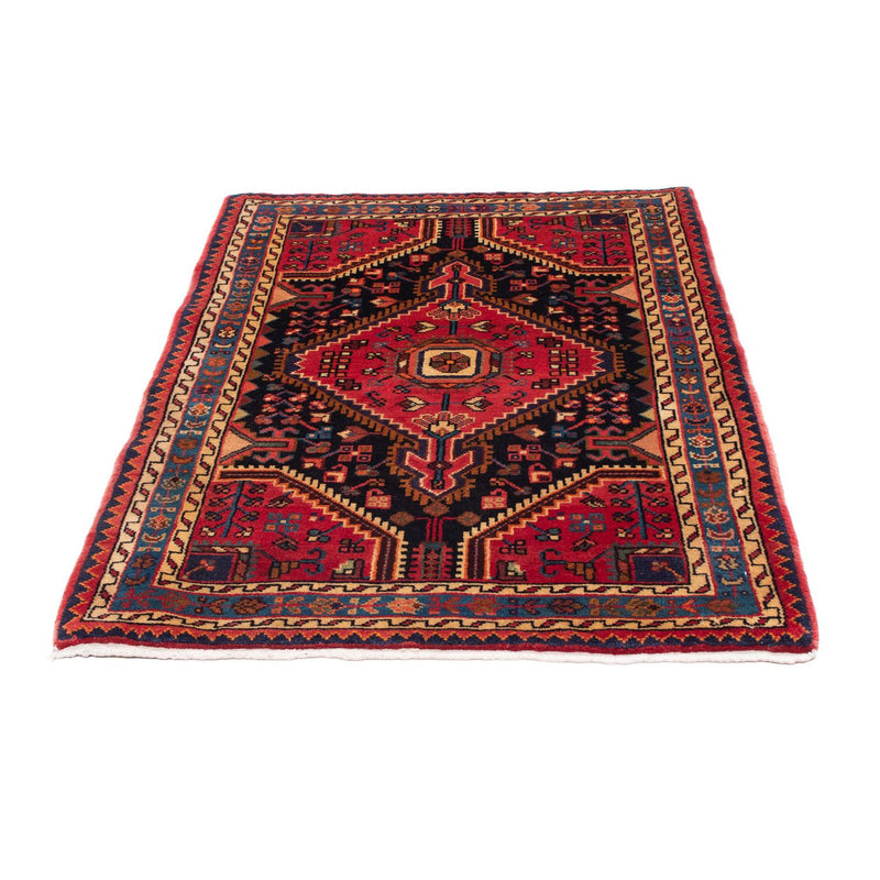 Alfombra persa - Nómada - 127 x 95 cm - azul oscuro