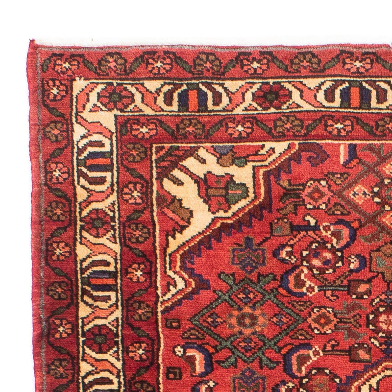 Alfombra persa - Nómada - 155 x 100 cm - rojo