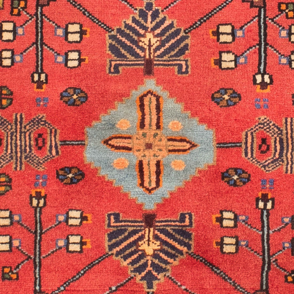 Alfombra persa - Nómada - 170 x 115 cm - rojo