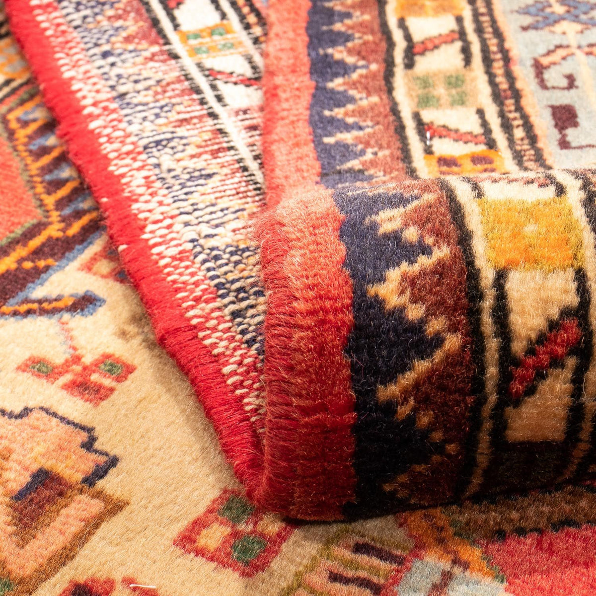 Alfombra persa - Nómada - 170 x 115 cm - rojo