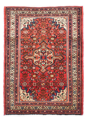 Alfombra persa - Nómada - 157 x 110 cm - rojo