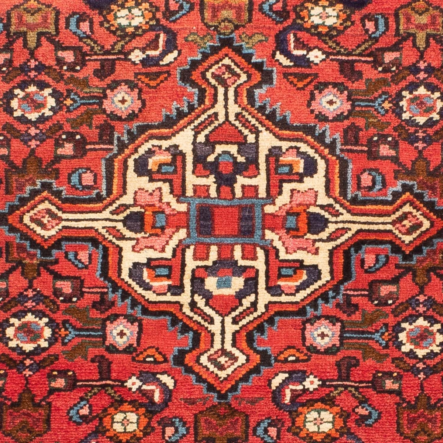 Alfombra persa - Nómada - 157 x 110 cm - rojo