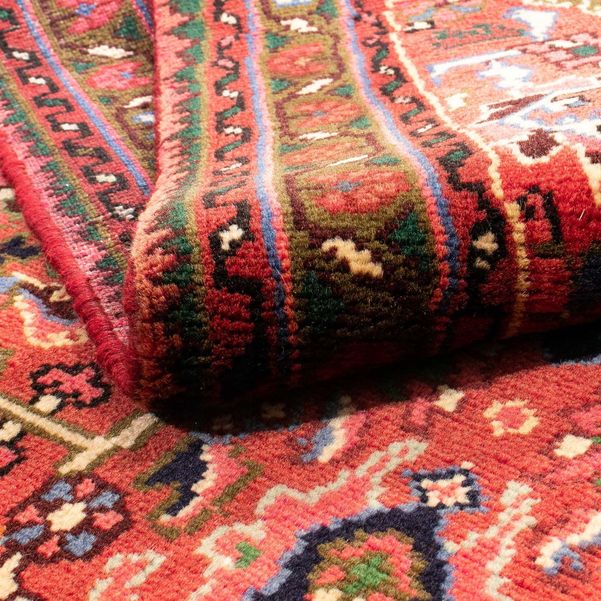 Alfombra persa - Nómada - 150 x 102 cm - rojo