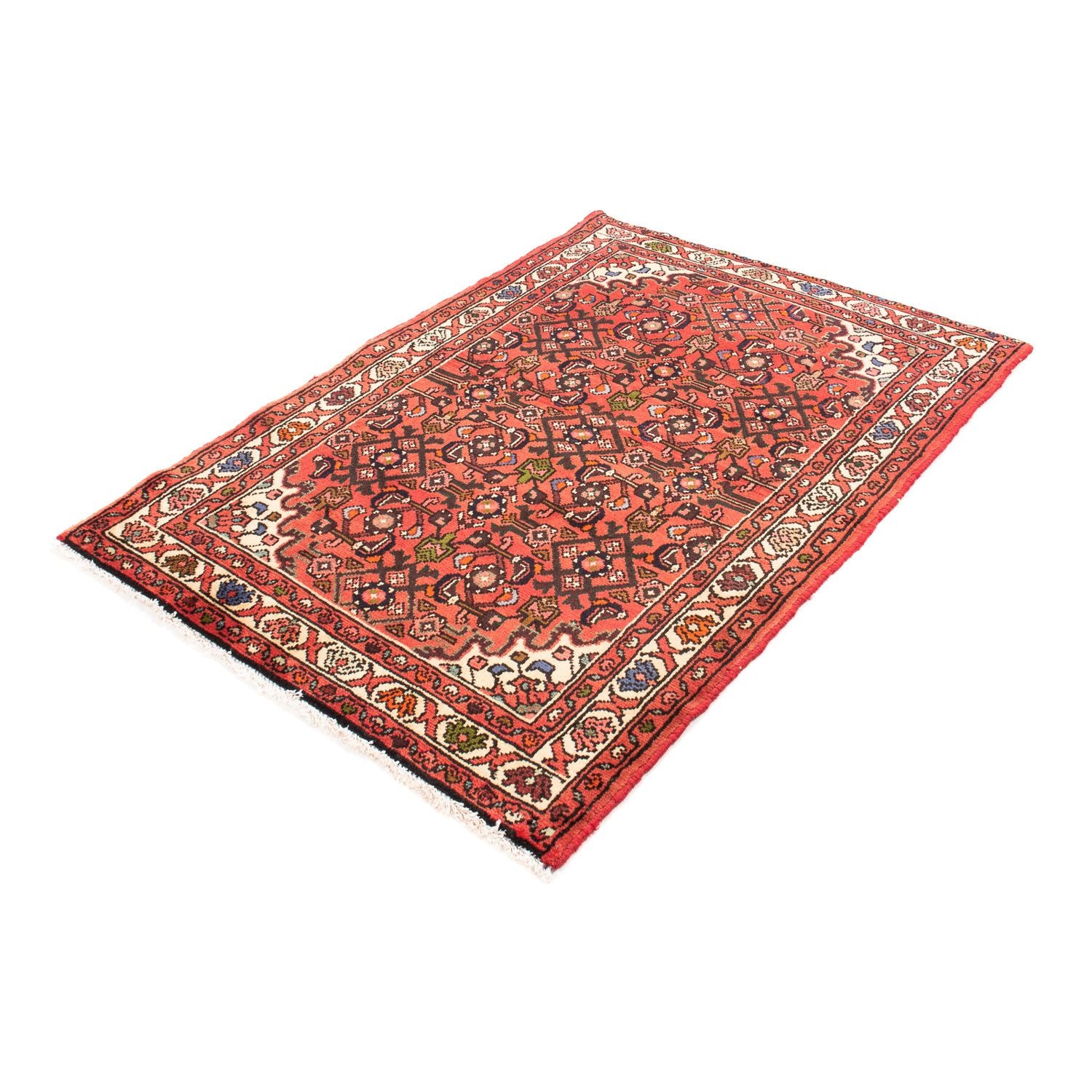 Alfombra persa - Nómada - 140 x 103 cm - rojo