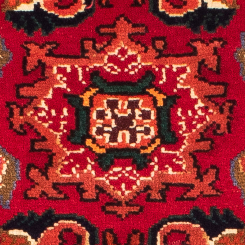 Alfombra persa - Nómada - 160 x 112 cm - rojo oscuro