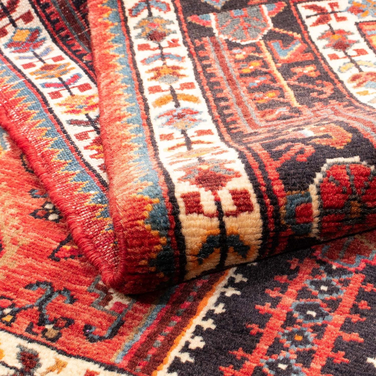 Alfombra persa - Nómada - 160 x 115 cm - rojo