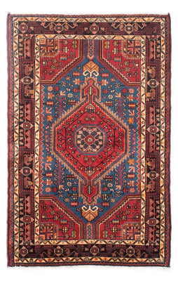 Alfombra persa - Nómada - 163 x 107 cm - rojo oscuro