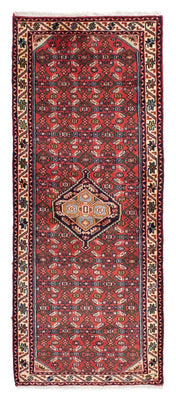 Alfombra de pasillo Alfombra persa - Nómada - 193 x 77 cm - rojo oscuro