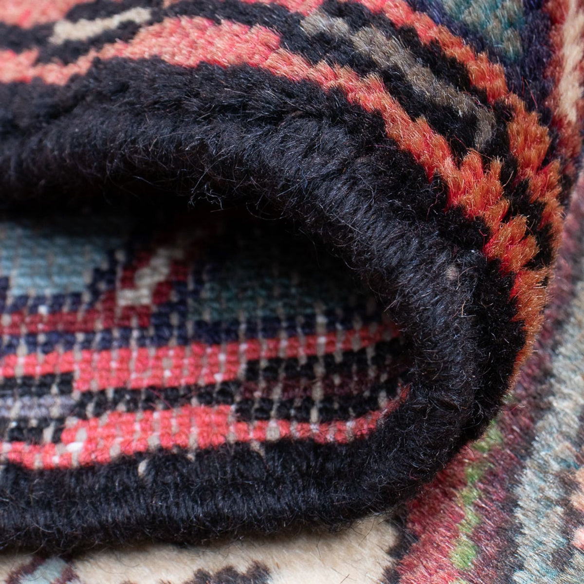 Alfombra de pasillo Alfombra persa - Nómada - 210 x 75 cm - beige