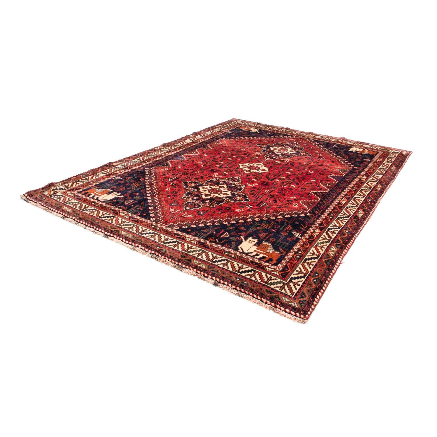 Alfombra persa - Nómada - 318 x 230 cm - rojo