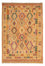 Alfombra Kelim - Splash - 295 x 196 cm - marrón claro