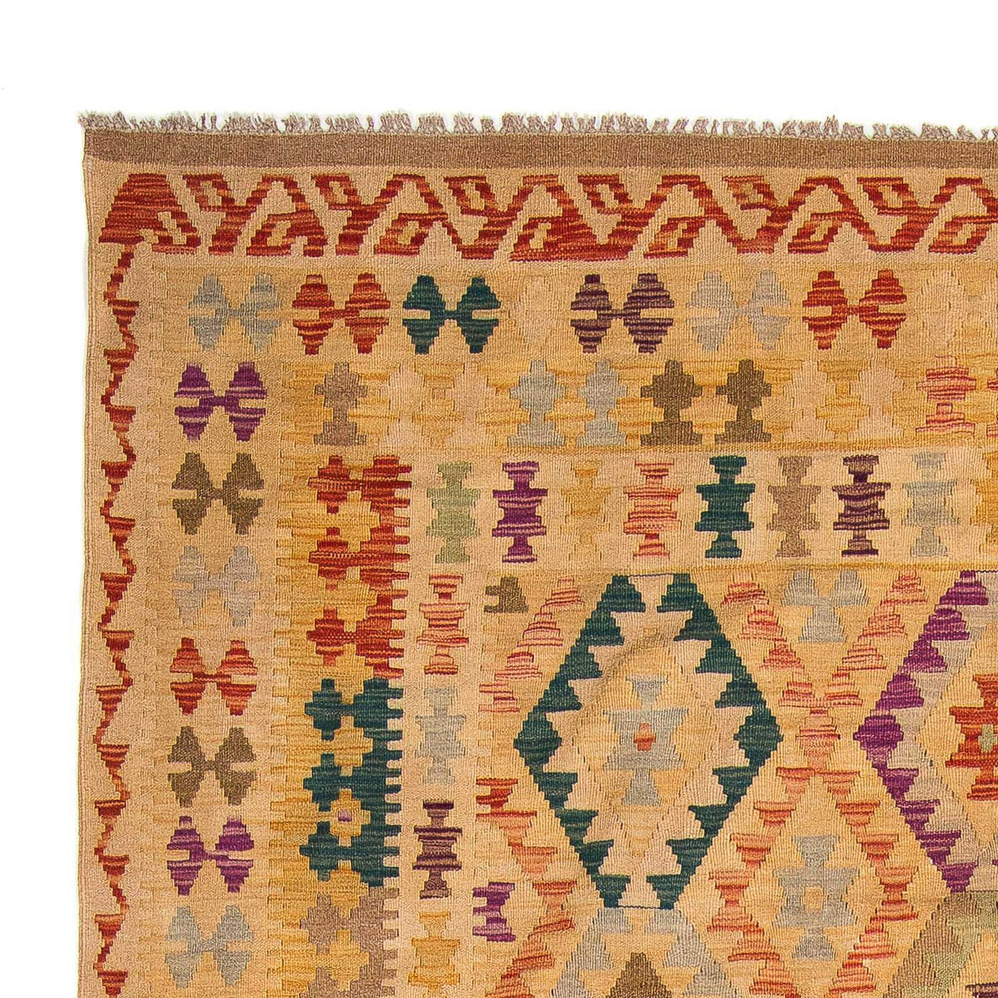 Kilim Maimana Alfombra 295x196cm - Alfombra de lana