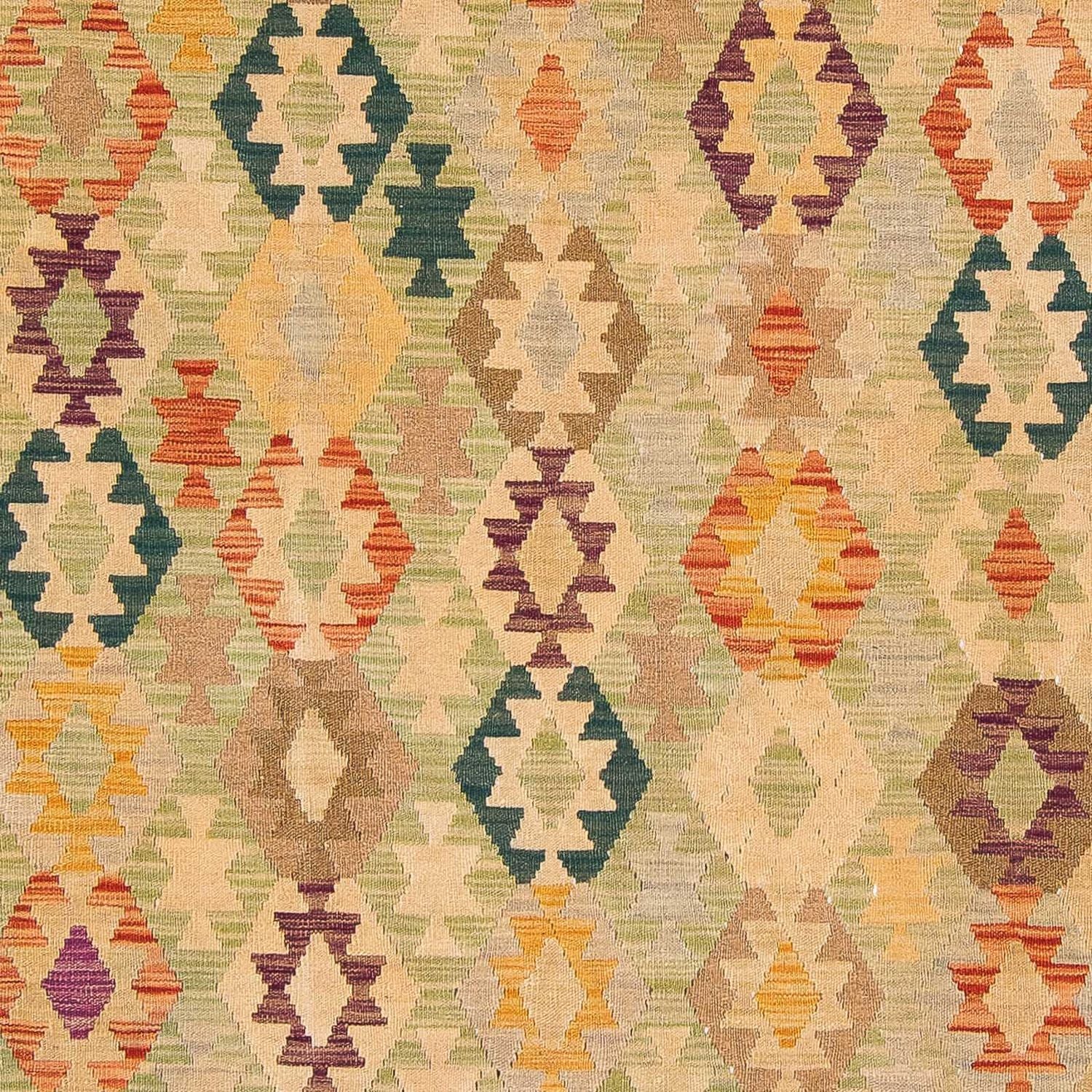 Alfombra Kelim - Splash - 287 x 199 cm - beige