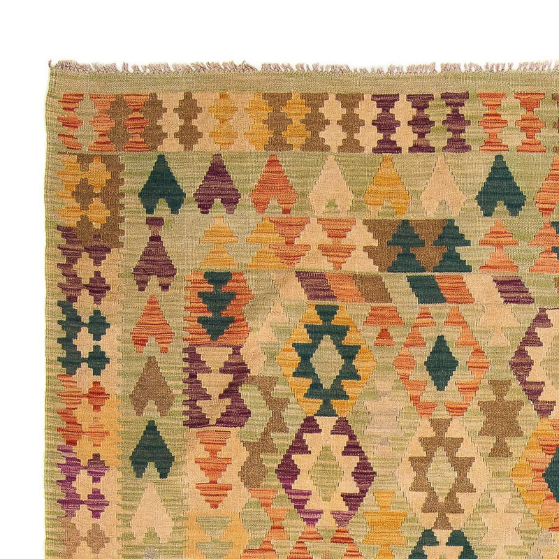 Alfombra Kelim - Splash - 287 x 199 cm - beige