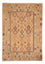 Alfombra Kelim - Splash - 290 x 200 cm - marrón claro