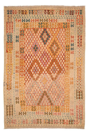 Alfombra Kelim - Splash - 299 x 203 cm - multicolor