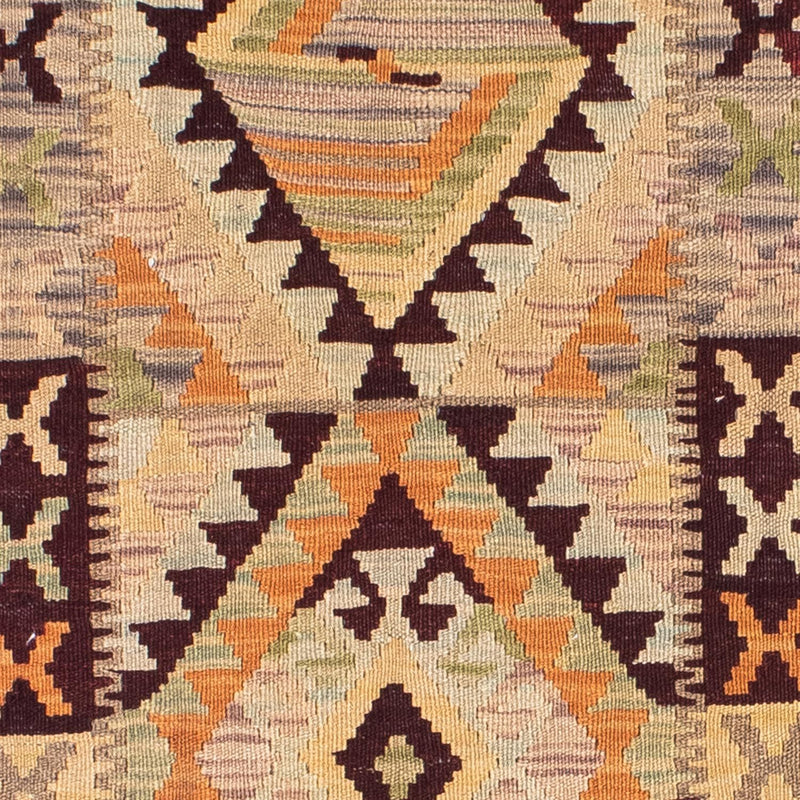 Alfombra de pasillo Alfombra Kelim - Oriental - 200 x 69 cm - beige