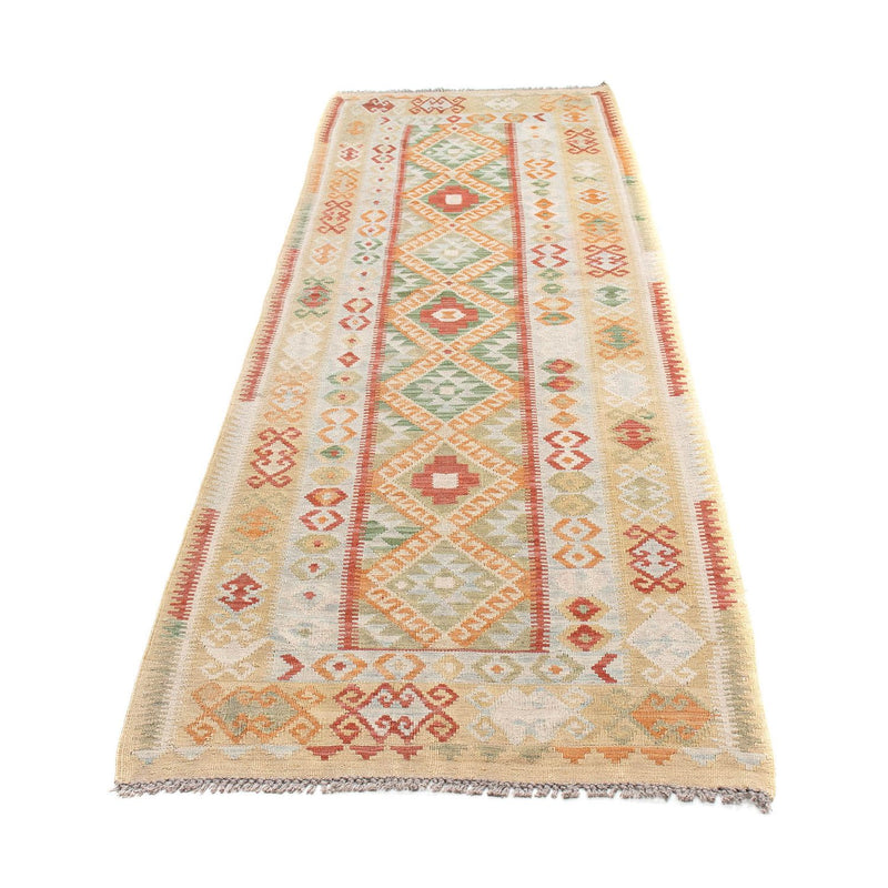 Alfombra de pasillo Alfombra Kelim - Splash - 287 x 83 cm - multicolor