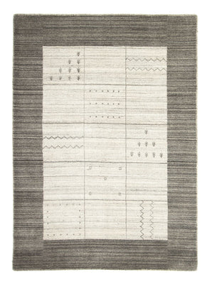 Alfombra Gabbeh - Loribaft Persa - 200 x 140 cm - gris