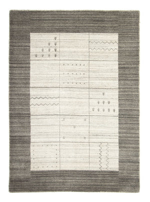 Alfombra Gabbeh - Loribaft Persa - 200 x 140 cm - gris