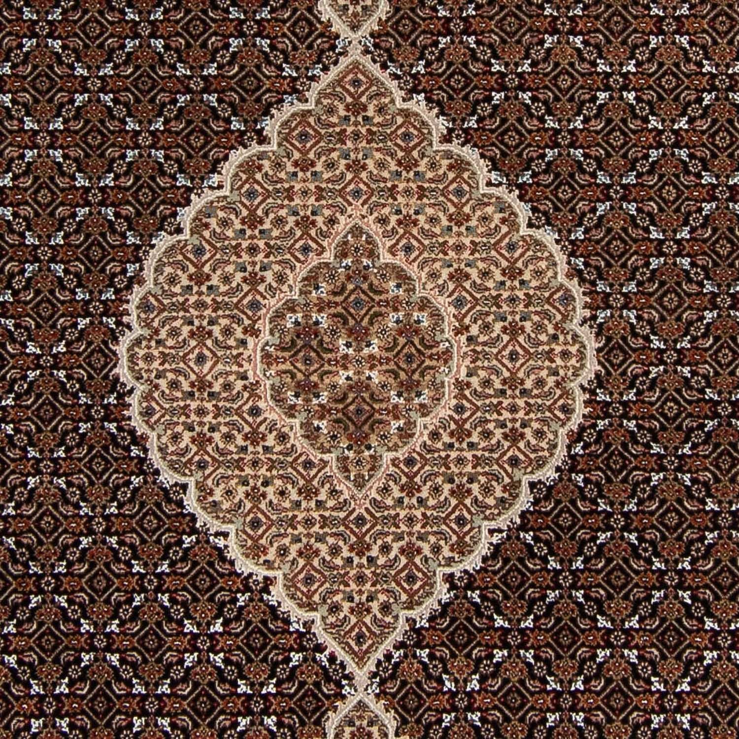 Alfombra persa - Tabriz - 300 x 201 cm - azul oscuro