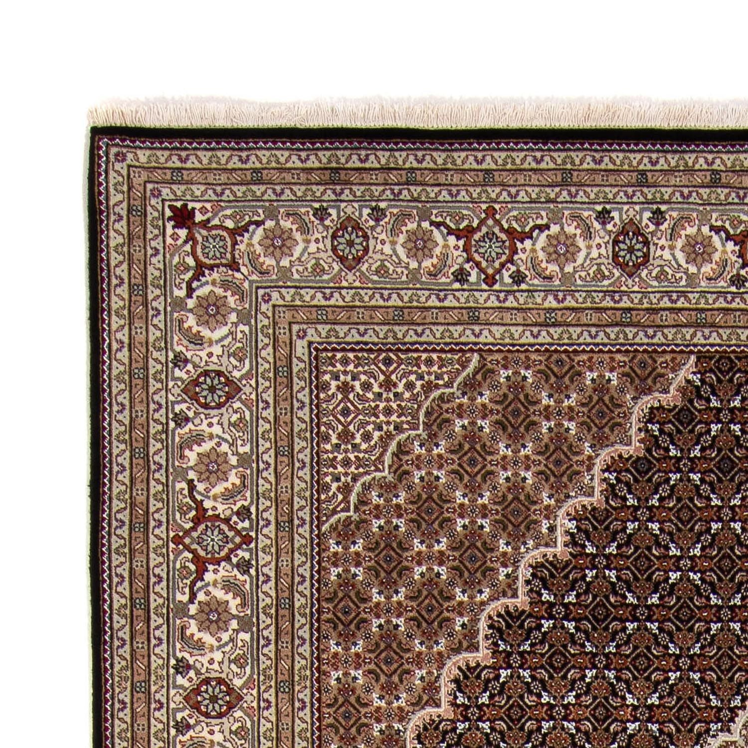 Alfombra persa - Tabriz - 300 x 201 cm - azul oscuro