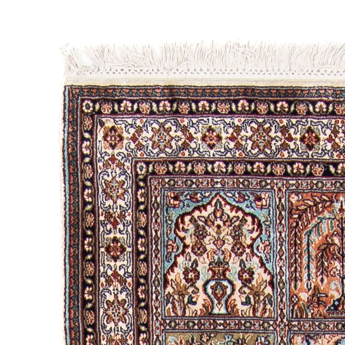 Seda de Cachemira Alfombra 79x227cm - Alfombra oriental