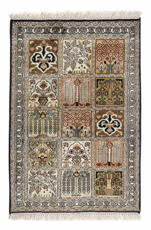Alfombra persa - Clásica - 91 x 62 cm - multicolor
