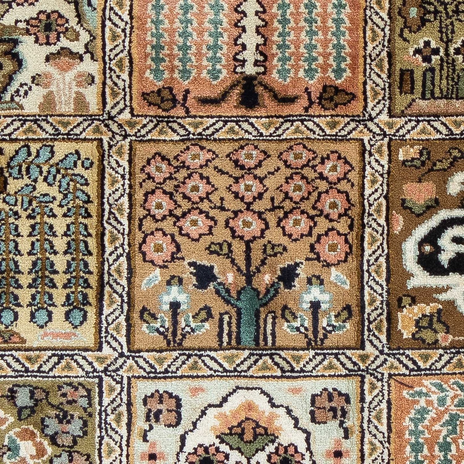 Alfombra persa - Clásica - 91 x 62 cm - multicolor