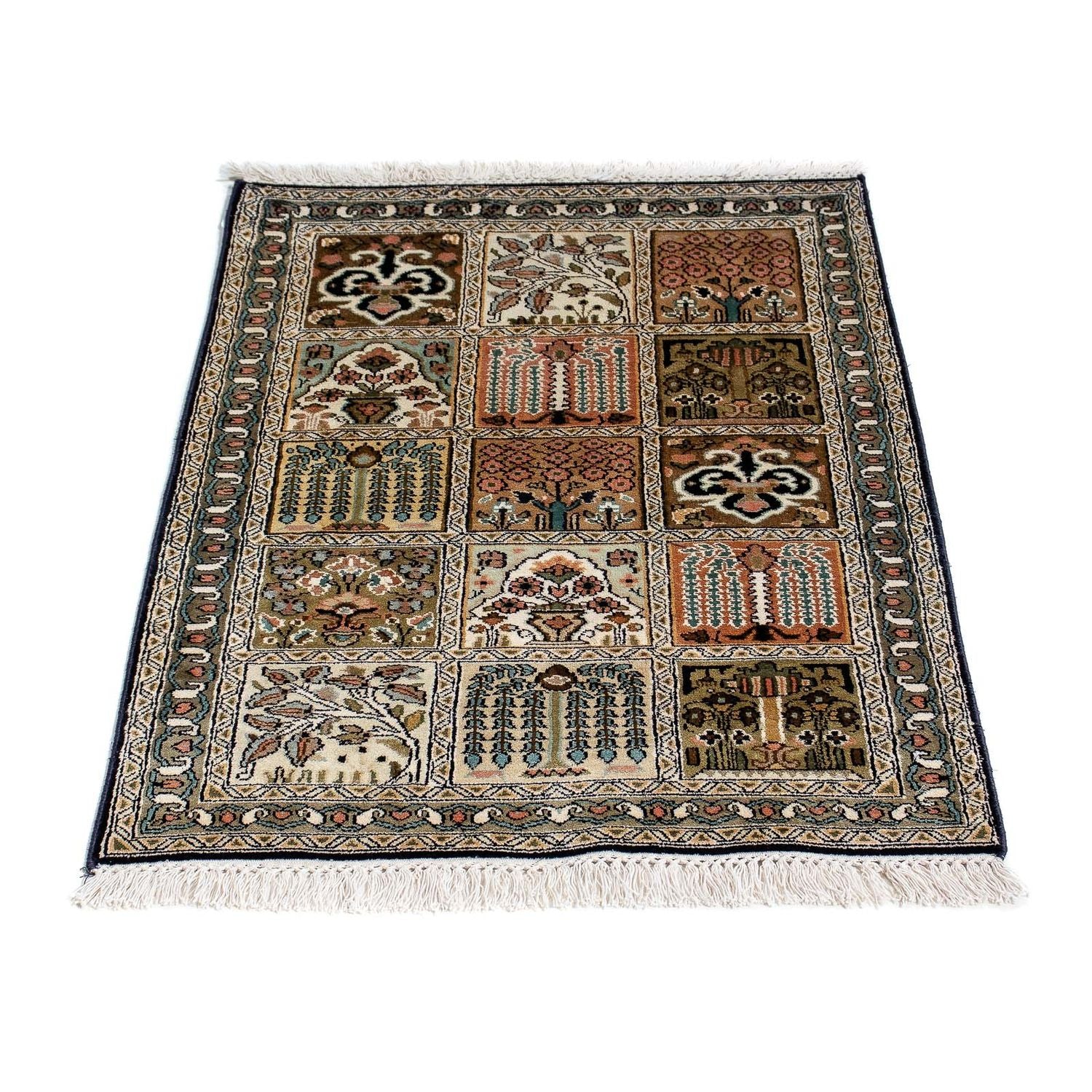 Alfombra persa - Clásica - 91 x 62 cm - multicolor