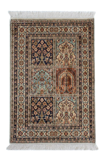 Seda de Cachemira Alfombra 63x93cm - Alfombra oriental